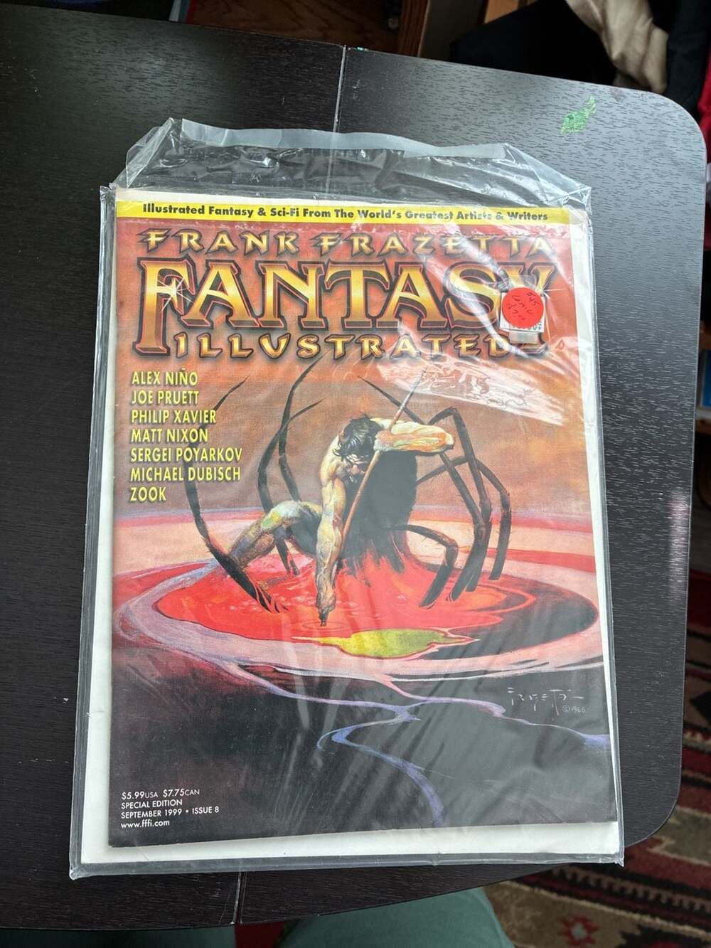 Frank Frazetta Fantasy Illustrated #8 September 1999 Magazine